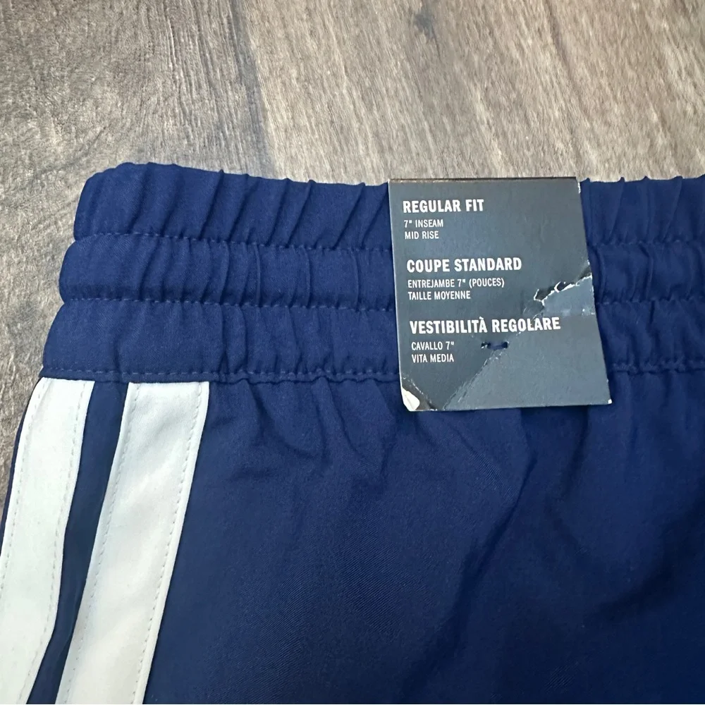 Adidas Multi Sport 3 Stripes Shorts Men’s Size 4XLT Dark Blue White